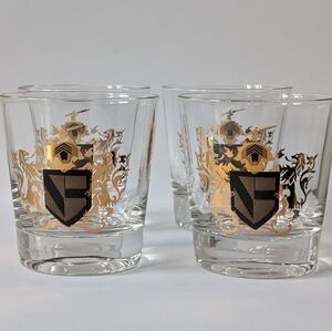 Federal Glass Camelot whiskey glasses